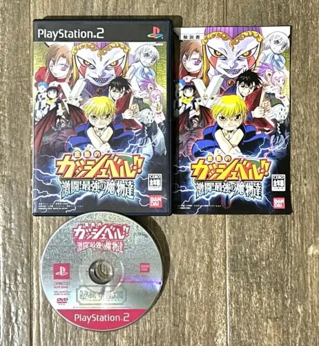 ZATCH BELL PS2 ORIGINAIS