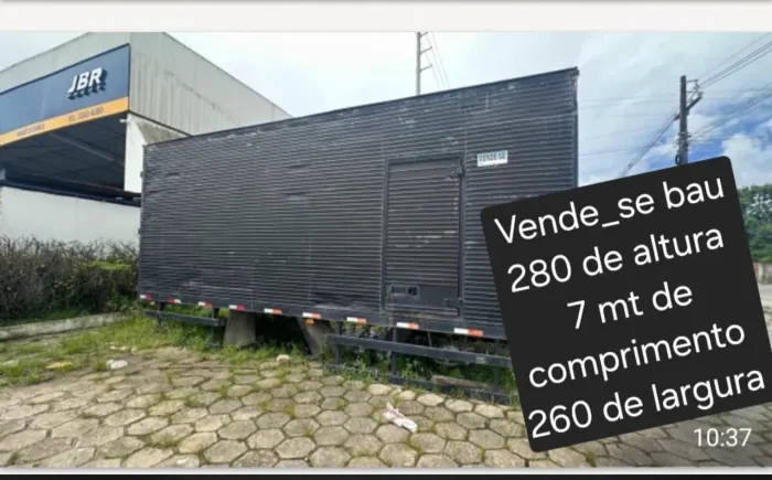 Baú carga seca