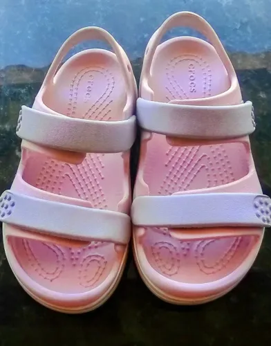Sandália Cross Crocband Cruiser Ballerina/lanvender -Tenho duas. (25/26) e a outra (28/29)