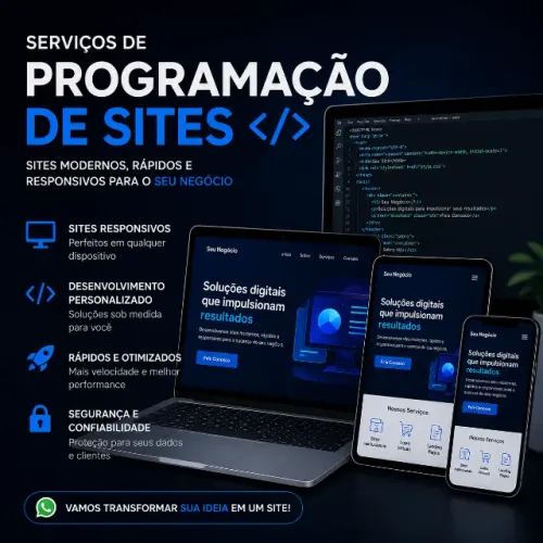 Desenvolvedor de sites para negócios/pessoais