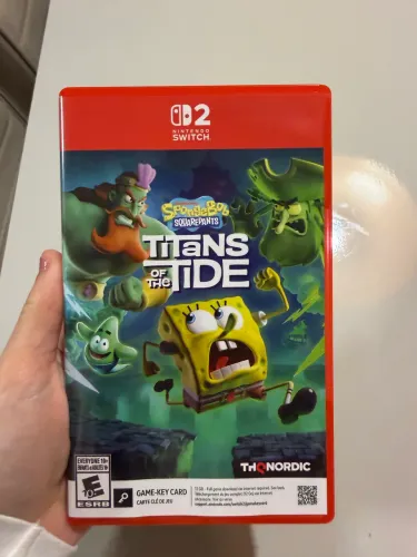 Vendo jogo Nintendo switch Bob Esponja NOVO