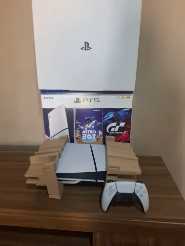 Ps5 SLIM CFI 2114 COM LEITOR de CD LEIA A DESCRIÇÃO