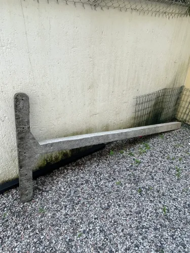 Postes de concreto para varal