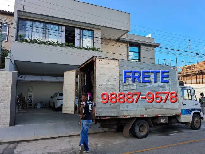 Caminhão Baú Frete Mudanças Alemão Ipatinga 