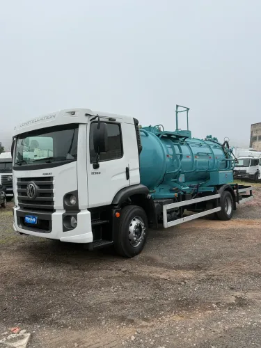 Vw 17190 2023 Hidrojato e vácuo tanque combinado