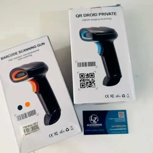 Leitor De Código de Barras Laser Com Fio USB