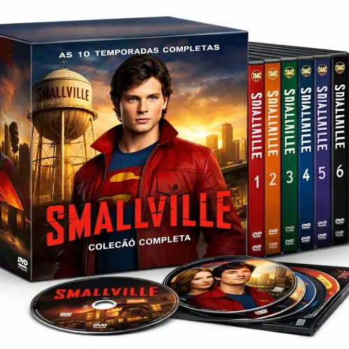 Coleção completa smallville as 10 temporadas em dvd