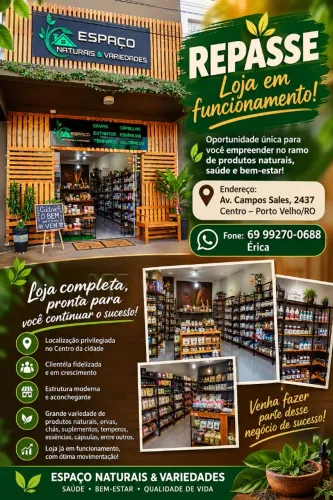 Repasse de loja 