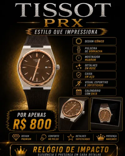 RELÓGIO TISSOT PRX