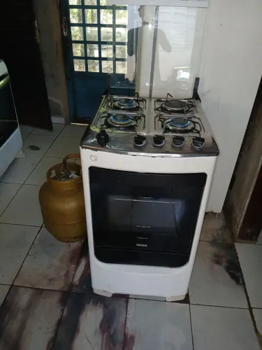 Fogão usado funcionando