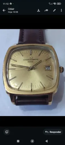 RELÓGIO ANTIGO ETERNA MATIC 