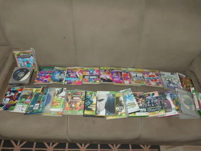 + de 100 jogos de Xbox 360 (mídia física)