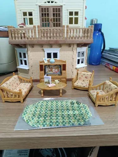 Sylvanian Families Conjunto Sala De Estar Confort Epoch magia