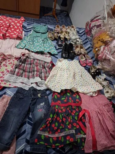 Roupas de menina de 1 ano 