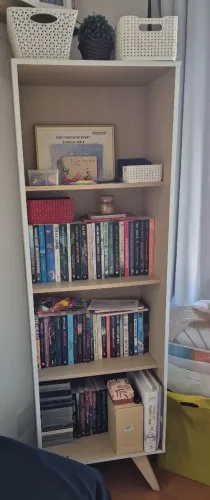 Estante livros ou multiuso 5 prateleiras