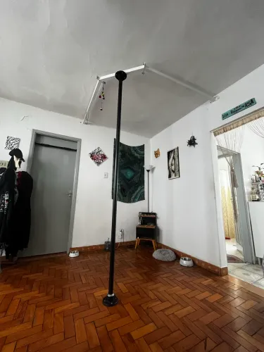 Barra de pole dance giratória fixa Gaia Pole