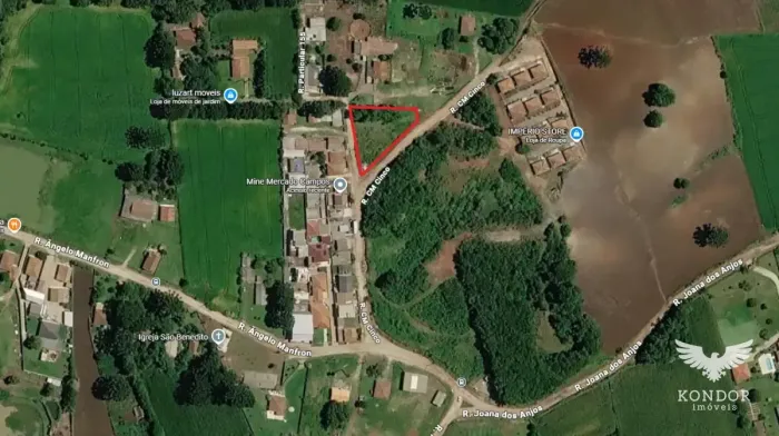 Terreno em CAMPO MAGRO com 1.693,19m²