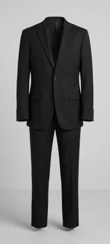 Terno masculino Sketch preto tamanho 40. Acompanha paletó e calça. Impecável! R$ 290.