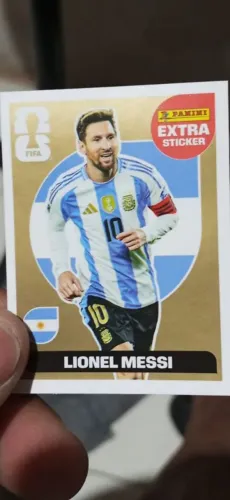 Figurinha Legend Messi (gold)