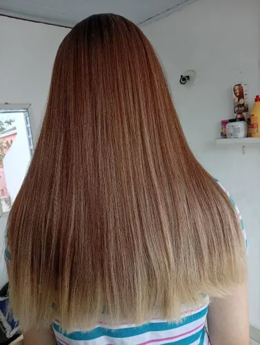 Peruca Lace Ombré Hair Média PAGAMENTO A VISTA 
