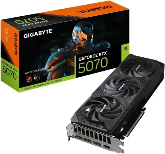 RTX 5070 12gb Gigabyte placa de vídeo