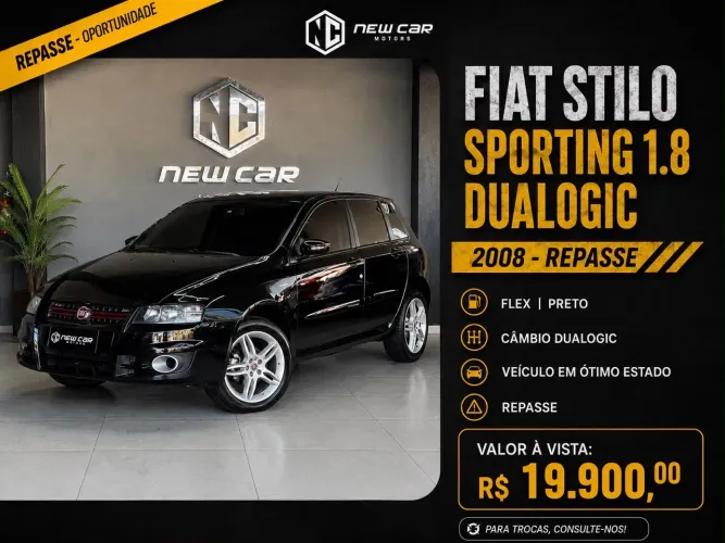 Fiat Stilo Dualogic 1.8 Sporting Flex 8V 5P 2008
