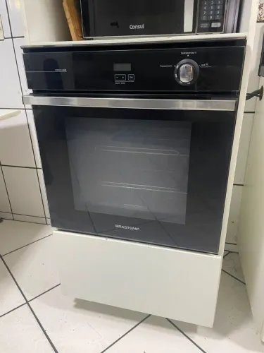 Forno de embutir a gás Brastemp