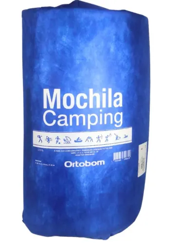 COLCHONETE ORTOBOM MOCHILA CAMPING solteiro