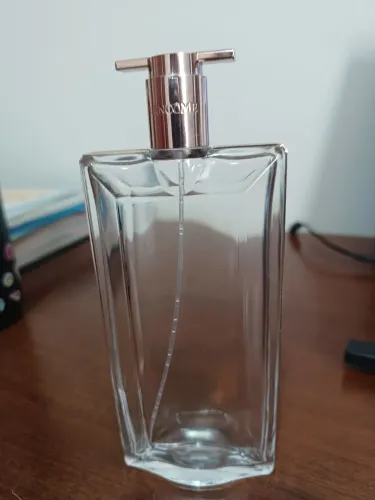 Frasco de vidro vazio idole lancome 100 ml
