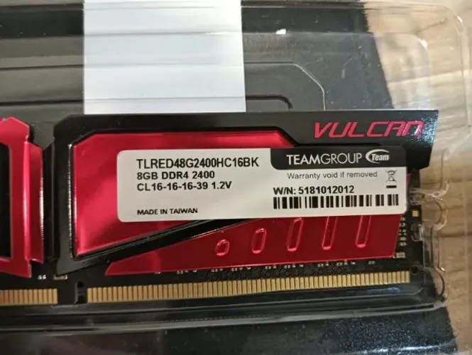 Memória ram 8gb DDR4 (PC)