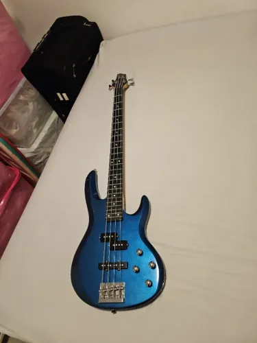 Baixo Ativo 4 Cordas Azul Phx Modelo Moderna Iv Bs-4 S Mbl