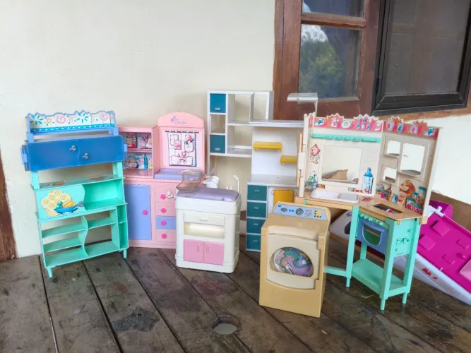 Móveis para boneca barbie