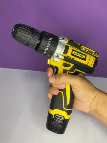 Parafusadeira à Bateria 12V 1.3Ah BOM-9960 BomVink an2