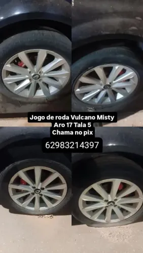 Rodas Volcano misty top para projeto 