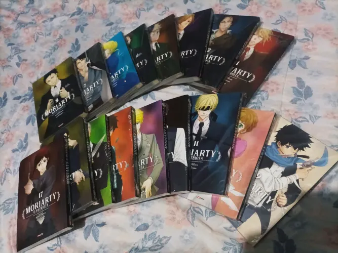Coleção Moriarty O Patriota (Vol. 1 ao 17)
