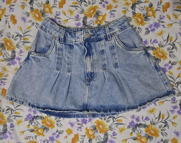 Saia jeans bluesteel(RENNER)