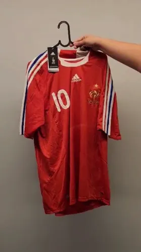 Camisa oficial da França n°10 - Zidane