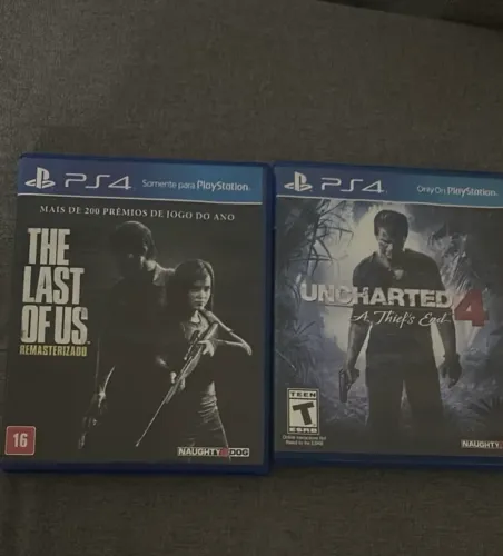 The last of Us + Uncharted 4 PS4