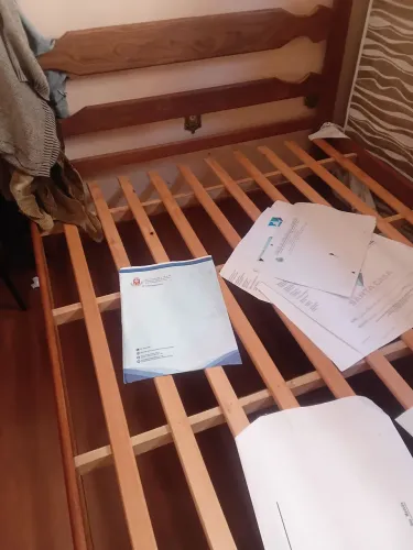Cama casal madeira sucupira