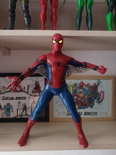 Homem aranha eletrônico 40 cm original marca Hasbro