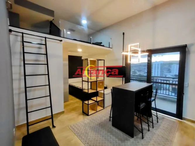 STÚDIO MODERNO Á VENDA COM 33M² NA VILA GALVÃO EM GUARULHOS/SP