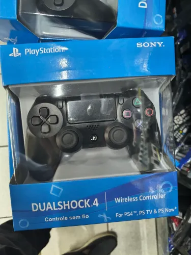 Controle Dualshock Ps4 Sem Fio Sony Cor Preto