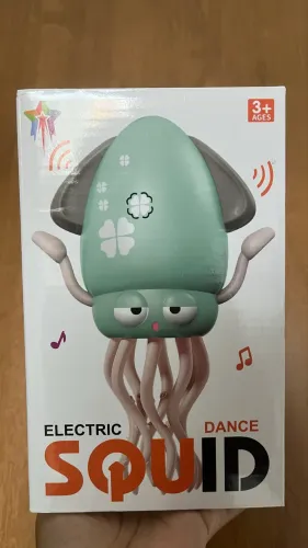 Polvo brinquedo musical 