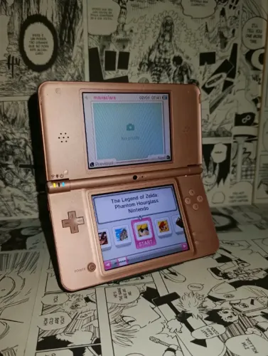 Console Nintendo DS XL Rosa Desbloqueado Twilight Menu Portatil