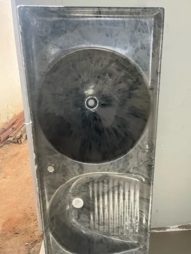 Tanque duplo para lavanderia