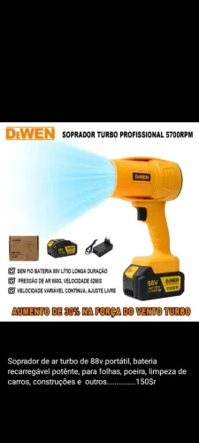 Soprador de ar de folhas 