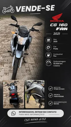 Honda CG 160 FAN Flex 2021
