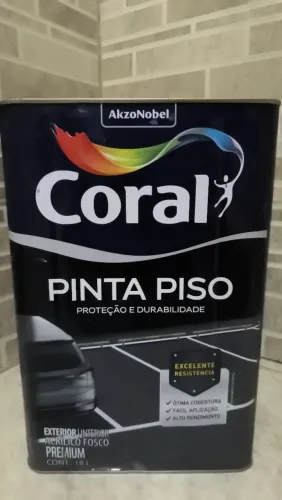 TINTA CORAL PINTA PISO PREMIUM 18 LITROS