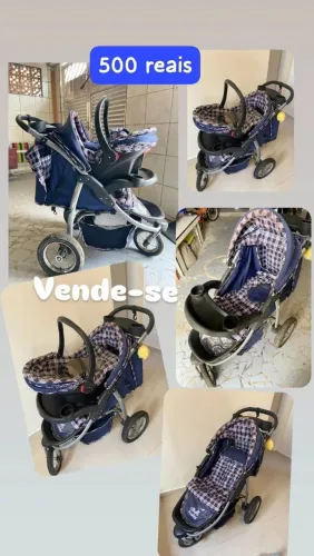 Carrinho de bebê completo  usado e bem conservado 