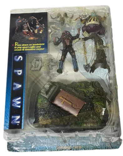 Mcfarlane Spawn The Movie - Graveyard Playset - 1997